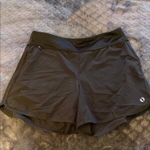 Women's Black Athletic Shorts